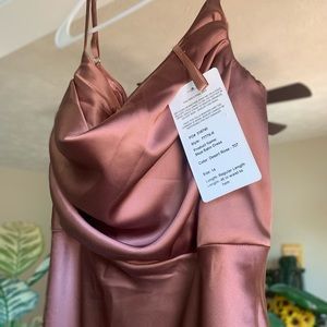 Revelry Skye Satin Dress